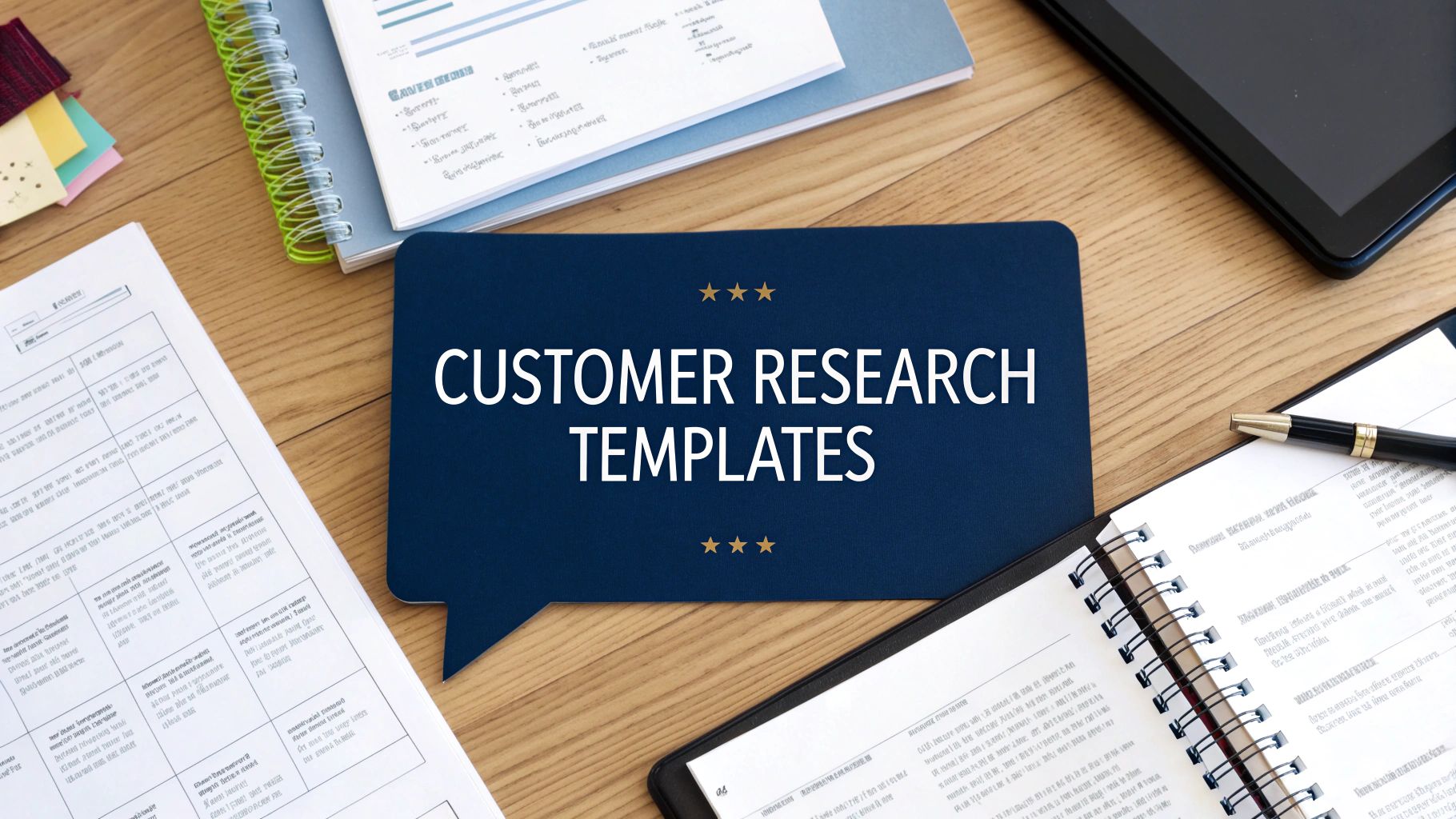 12 Best Customer Research Template Resources for 2025 | SigOS Blog